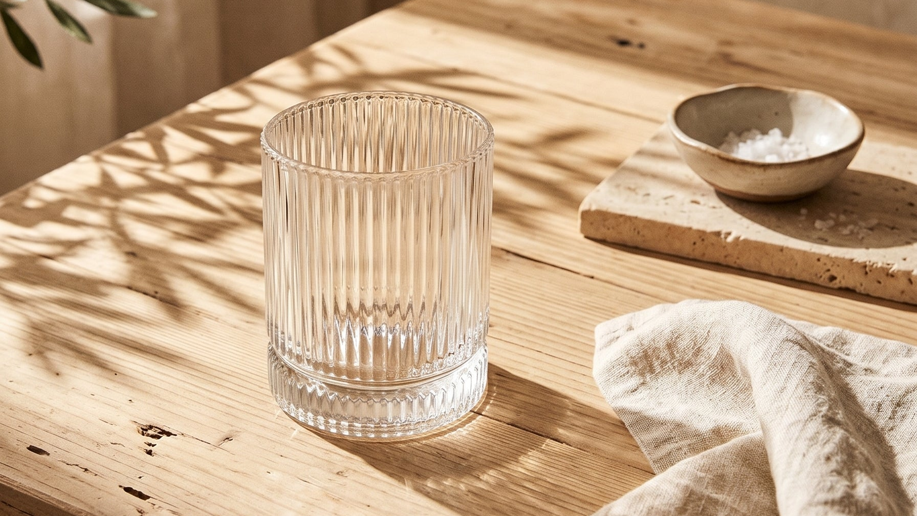Nouvelle pièce d'art de la table, céramique et verre soufflé — Happy Muz Deco
