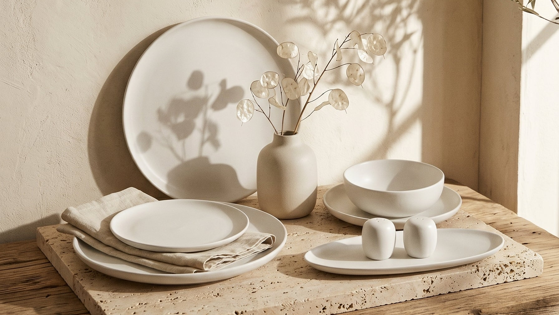 Service de table et couverts sobres pour la maison — Happy Muz Deco