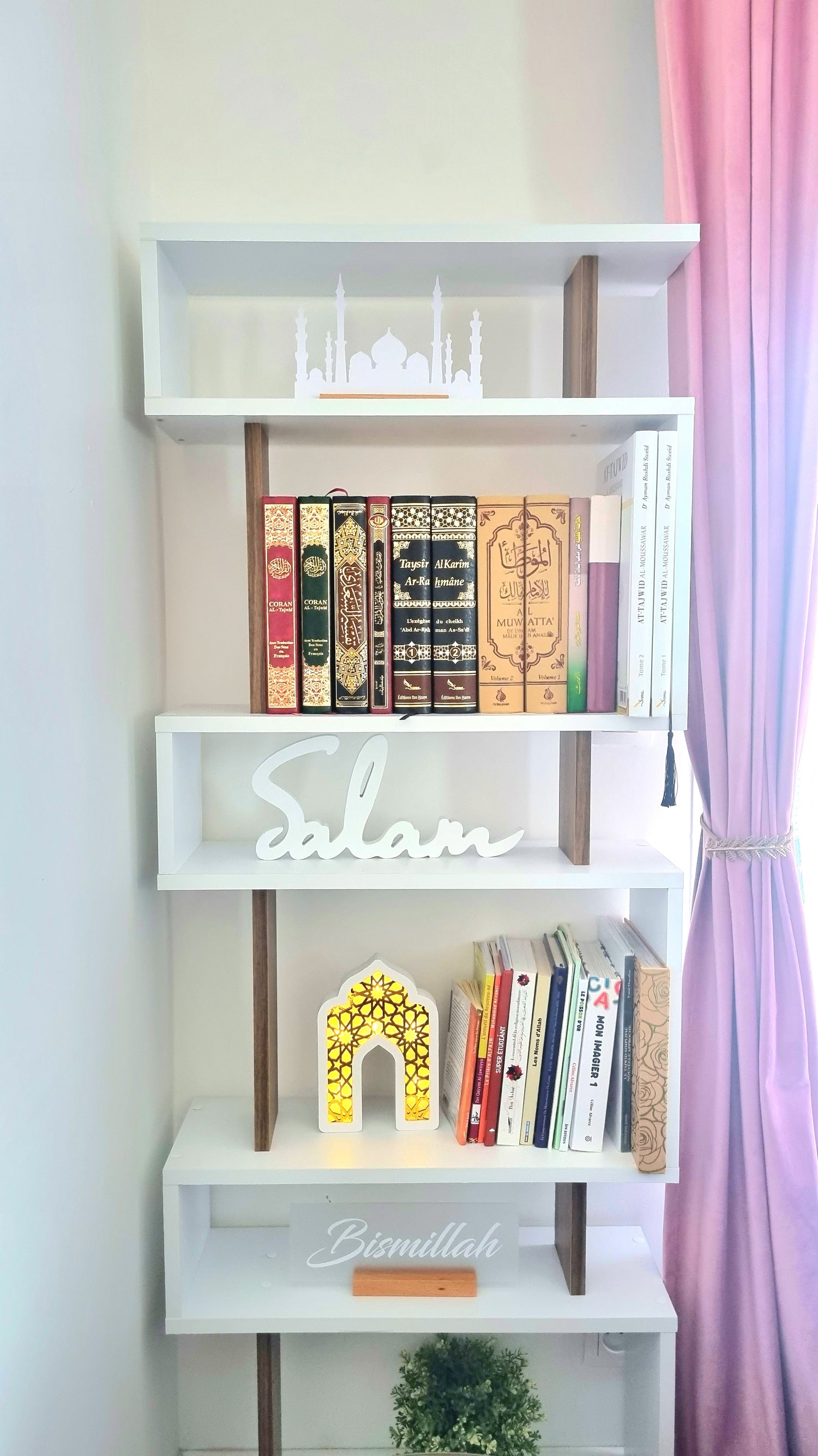 Lettres décoratives Salam - Blanc - Happy Muz Deco
