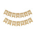 Banderole Ramadan Mubarak Toile de jute A - Happy Muz Deco
