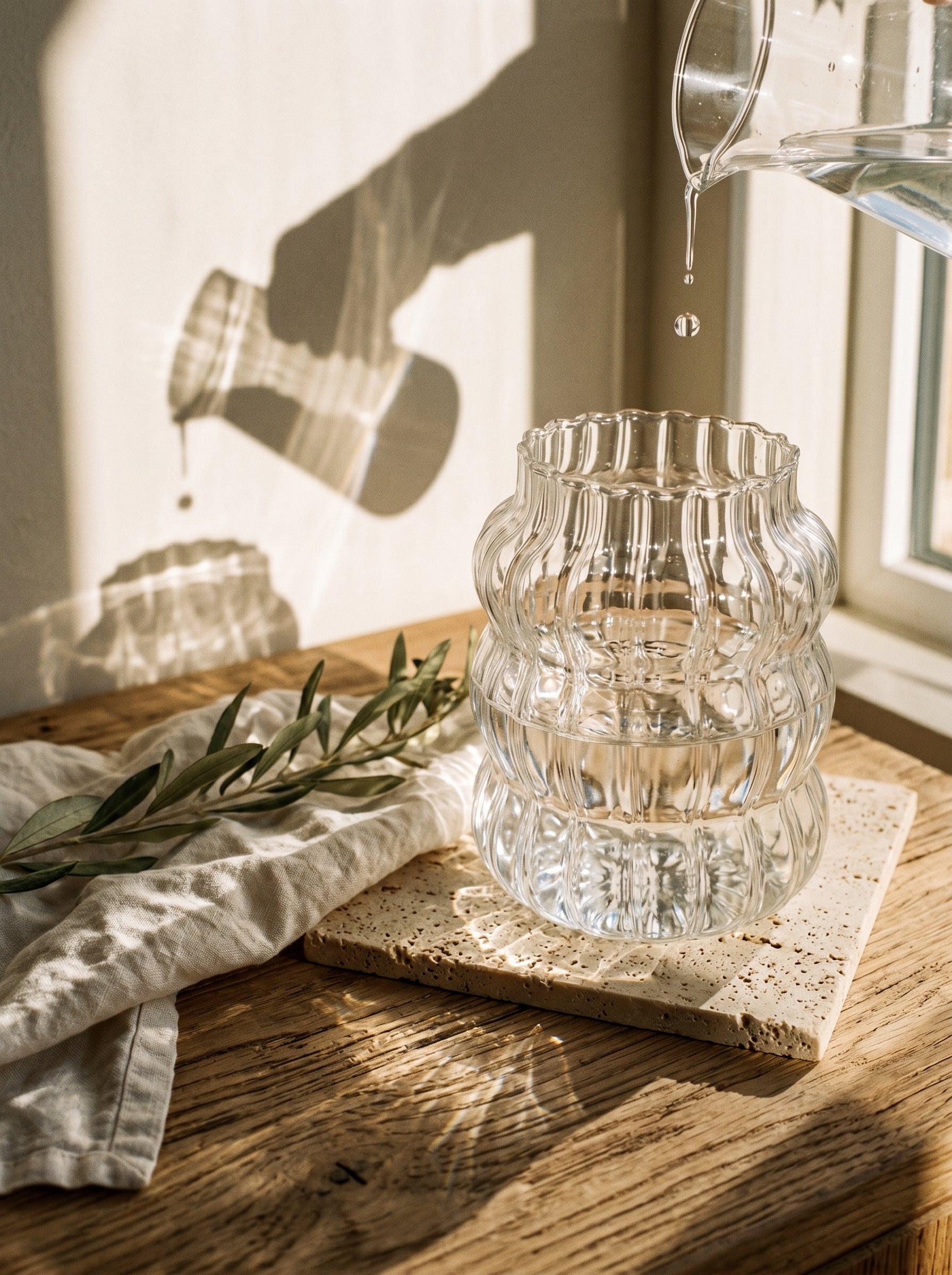 Tasse en verre design