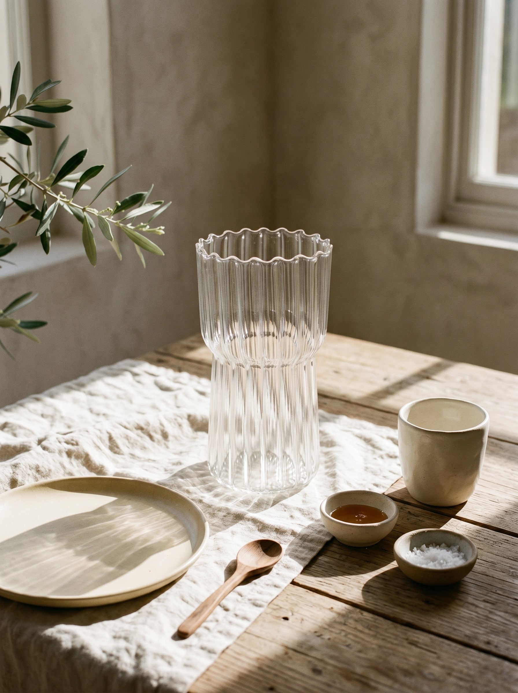 Tasse en verre design