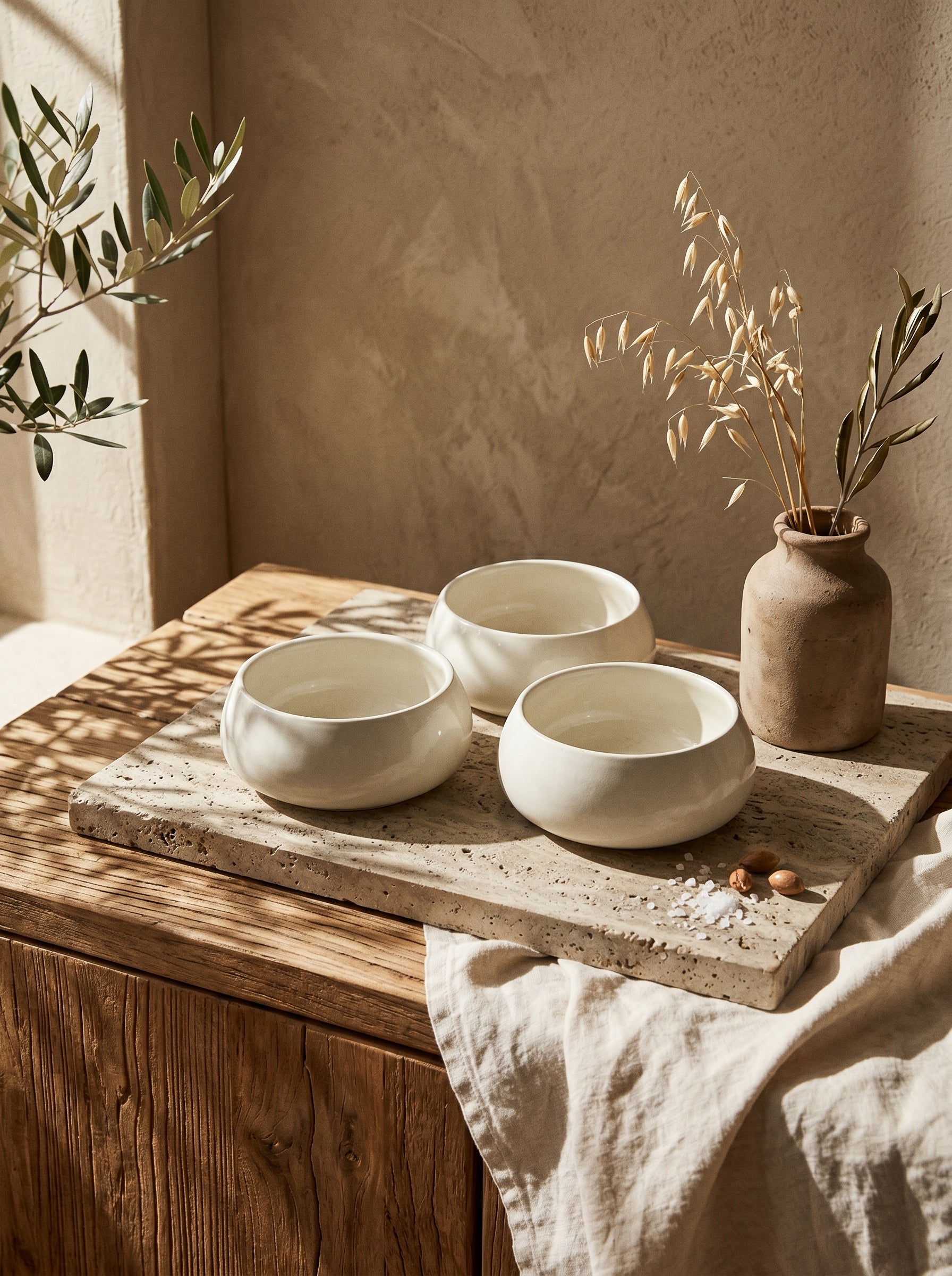 Lot de 3 bols Chubby – Bols design pour apéritif