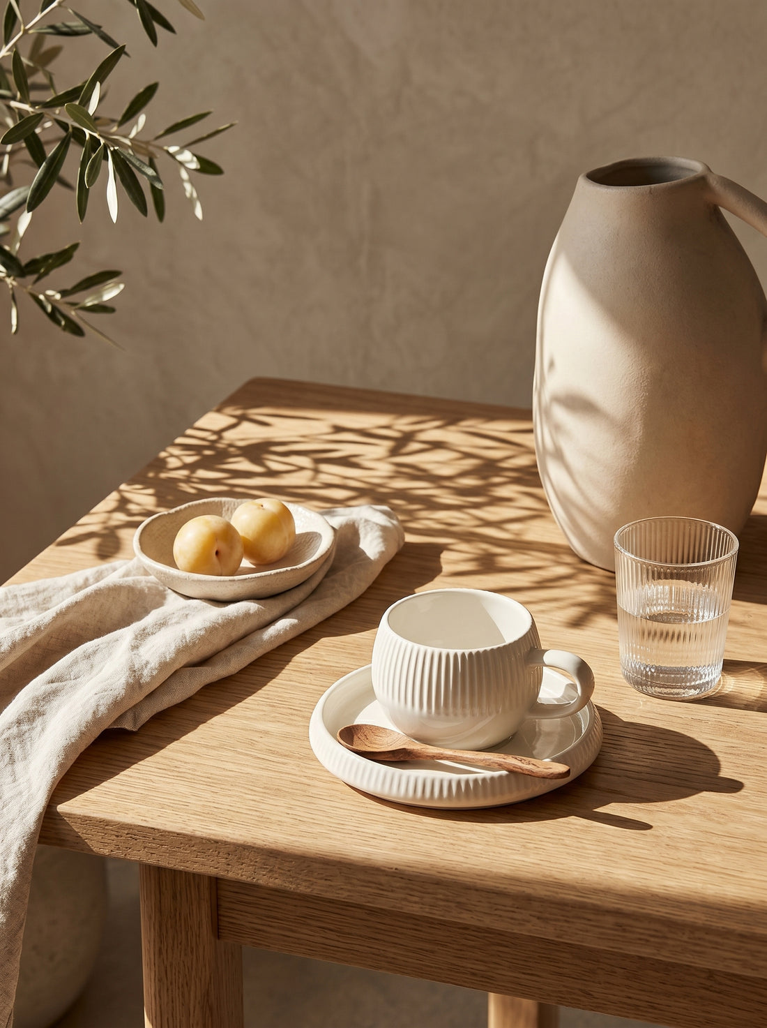Service à café Chubby Lines – Tasses 200 ml
