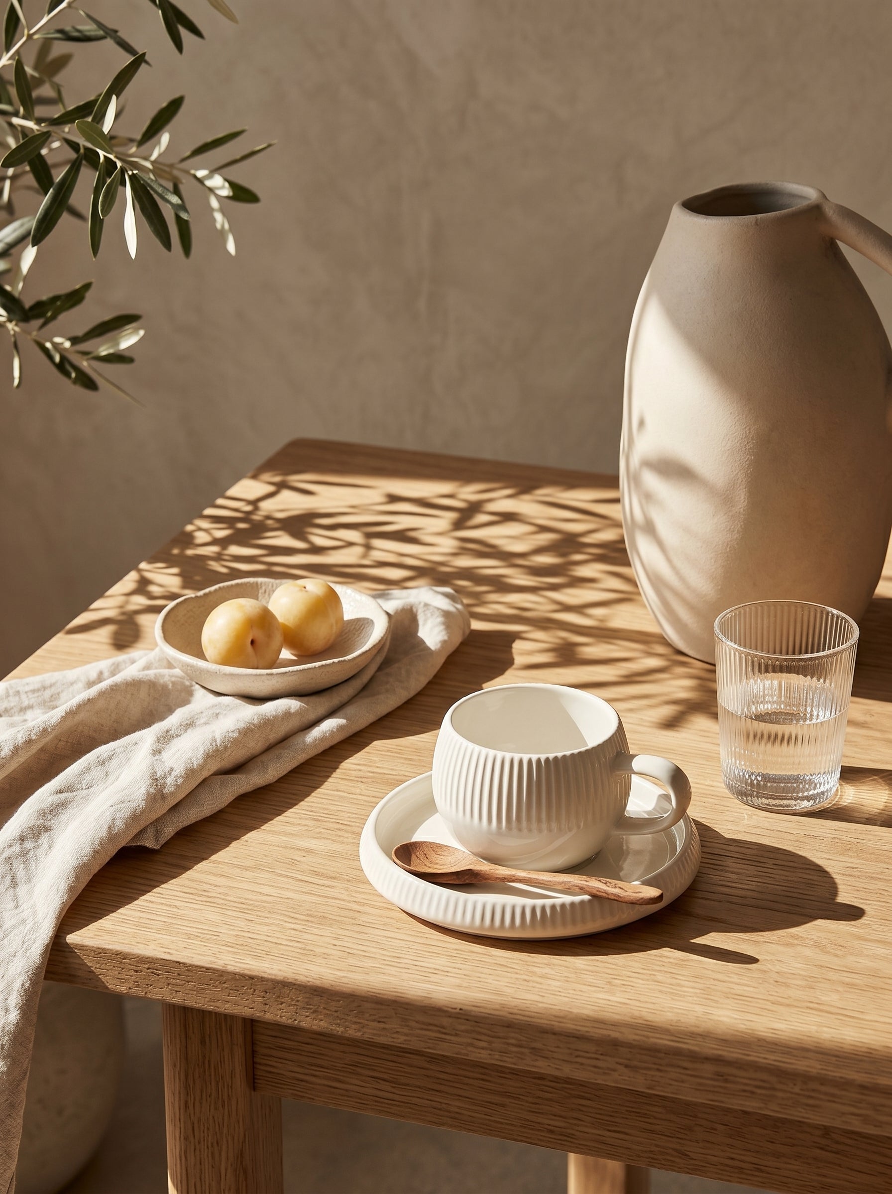 Service à café Chubby Lines – Tasses 200 ml