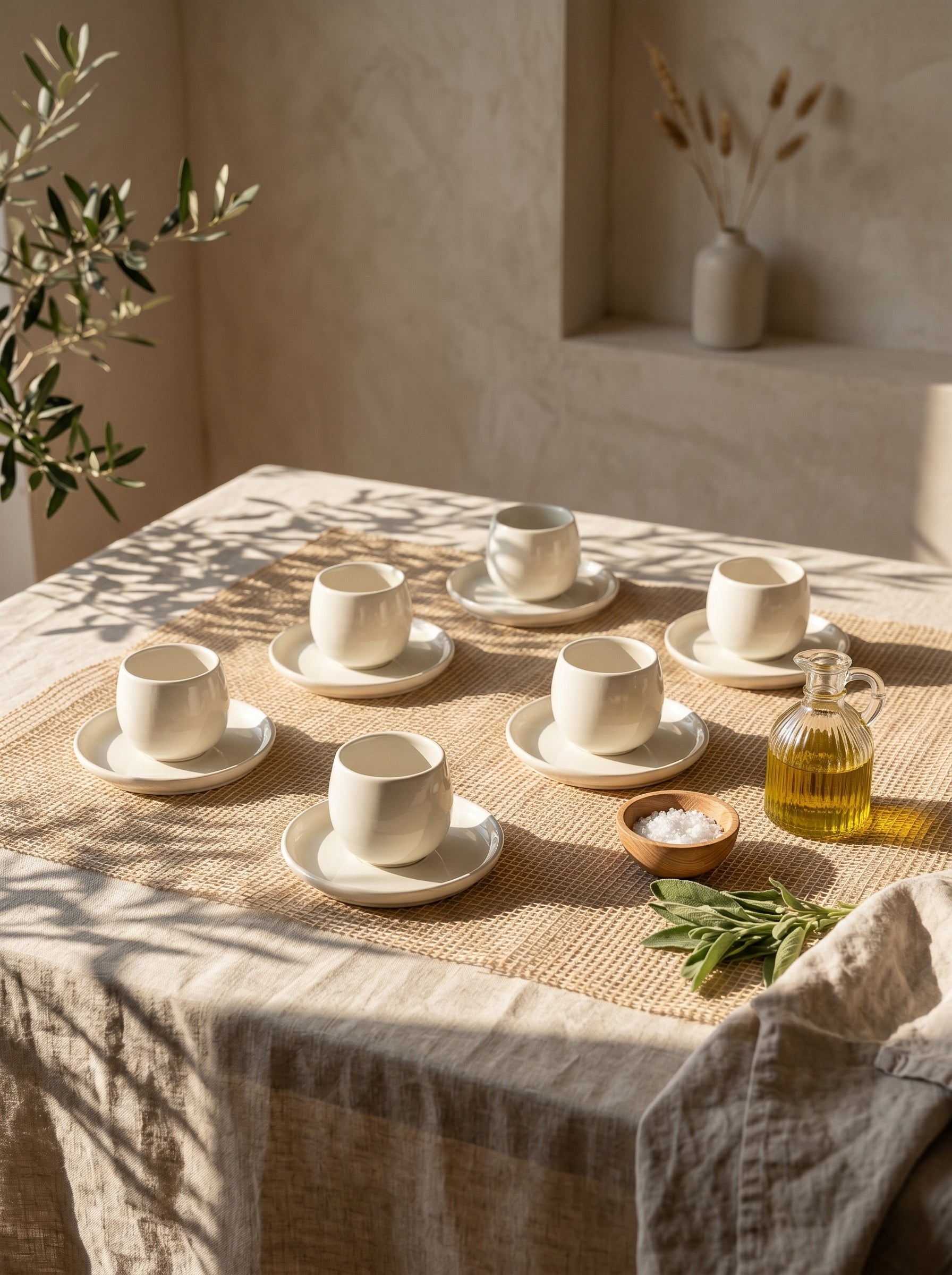 Service à café Egg – Tasses 200 ml