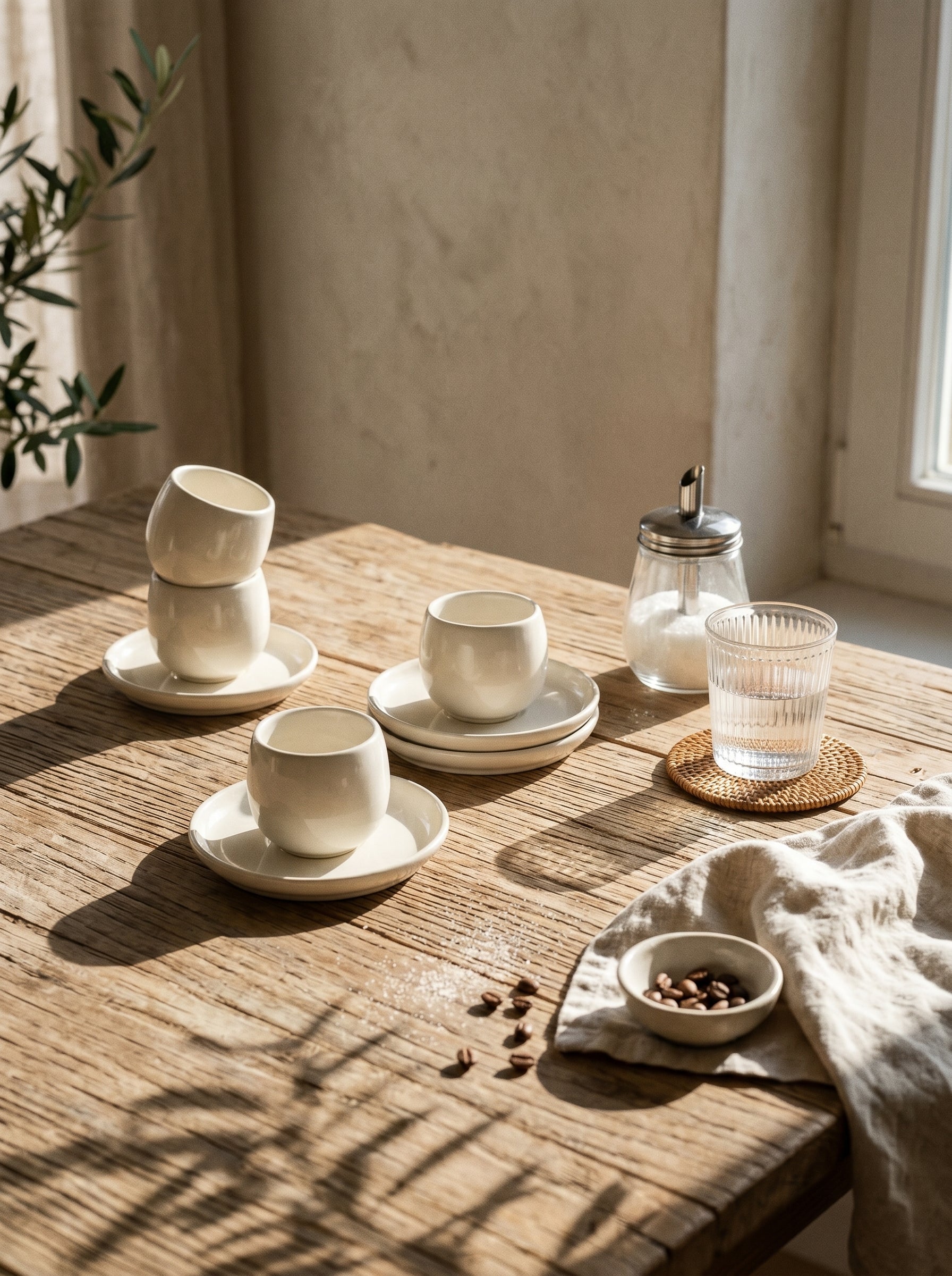 Service à café Egg – Tasses 120 ml