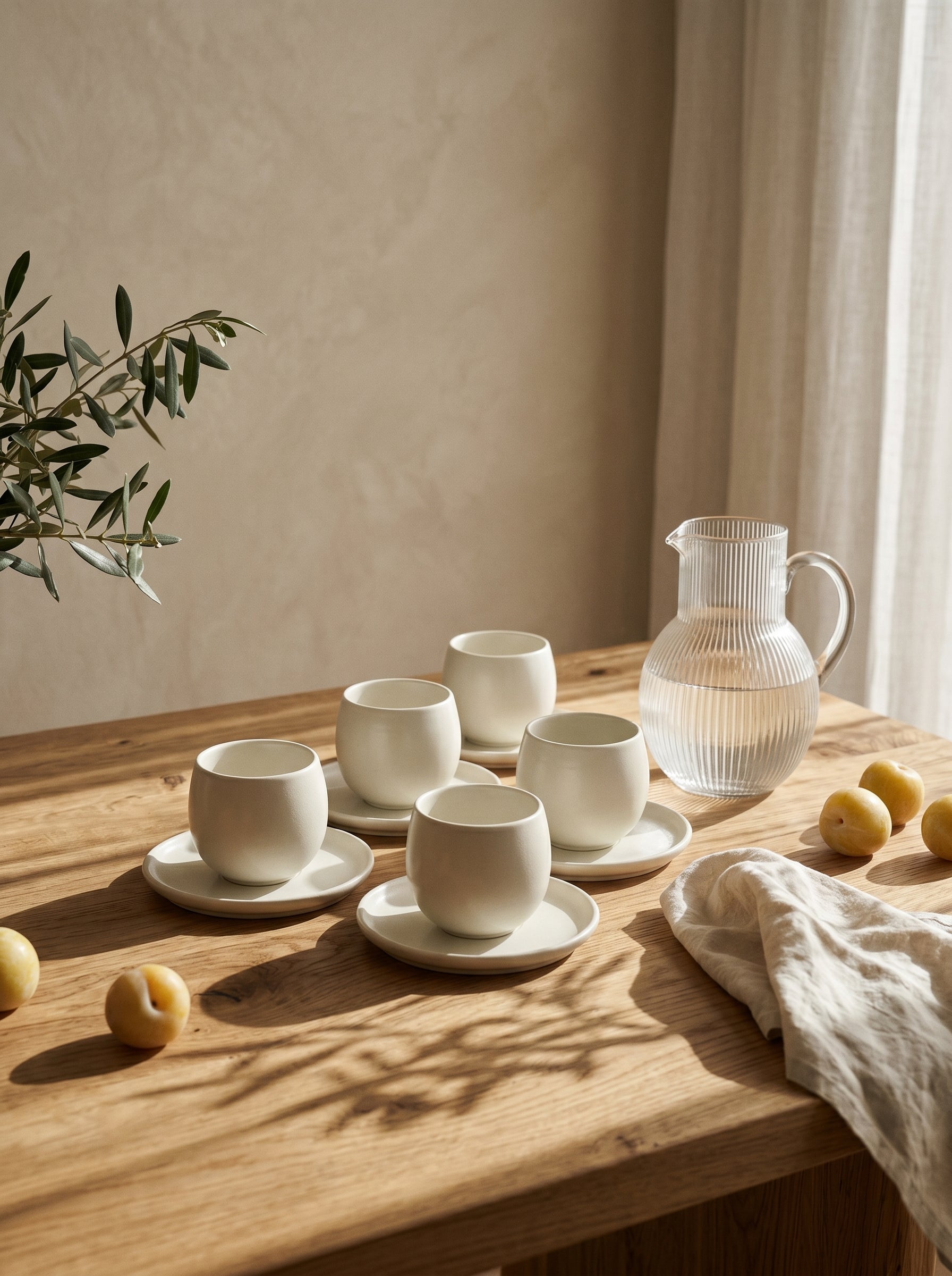 Service à café Egg – Tasses 120 ml