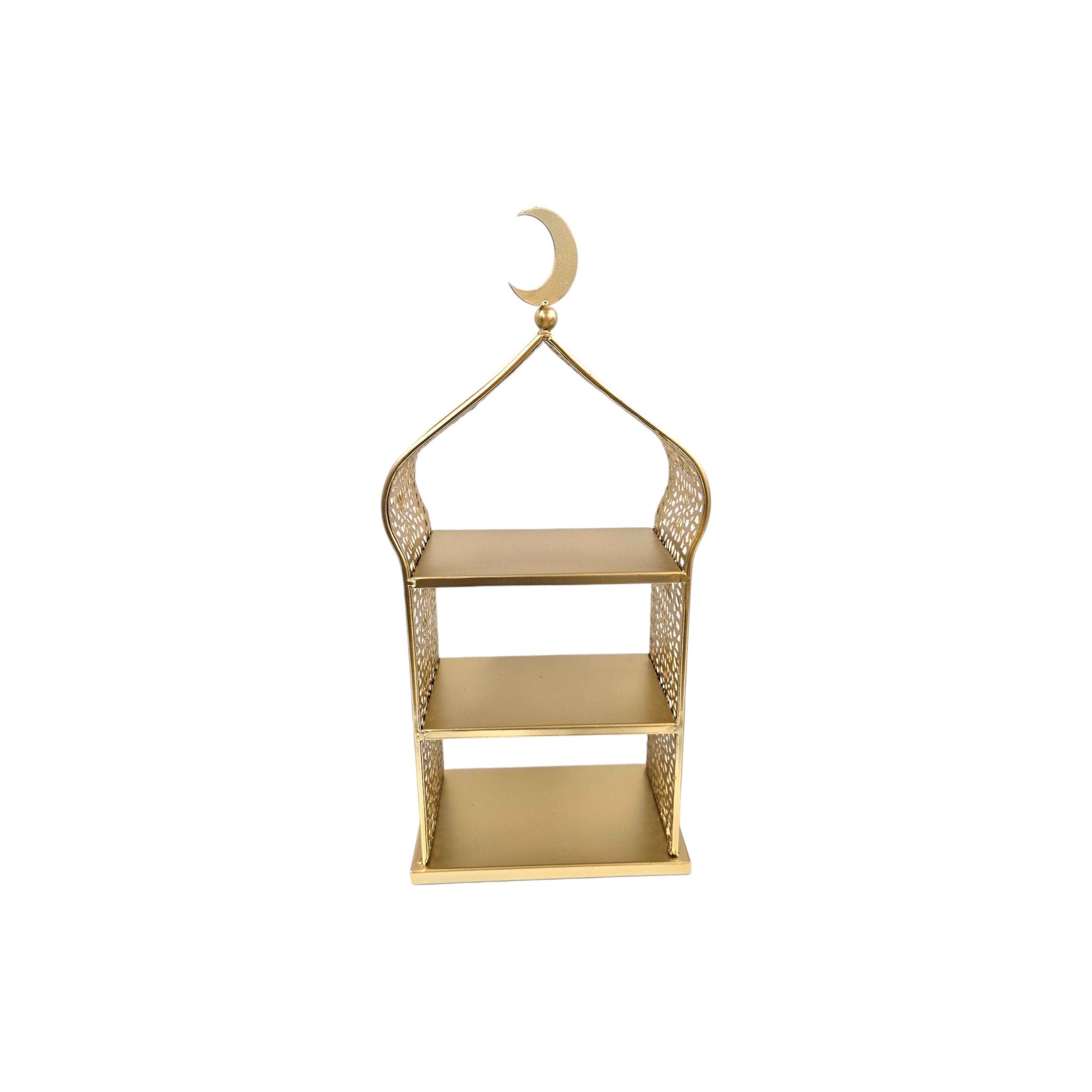 Plateau oriental 2 étages - Doré - Happy Muz Deco