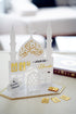 Calendrier / Counter du Ramadan en Acrylique Blanc et Doré - Happy Muz Deco