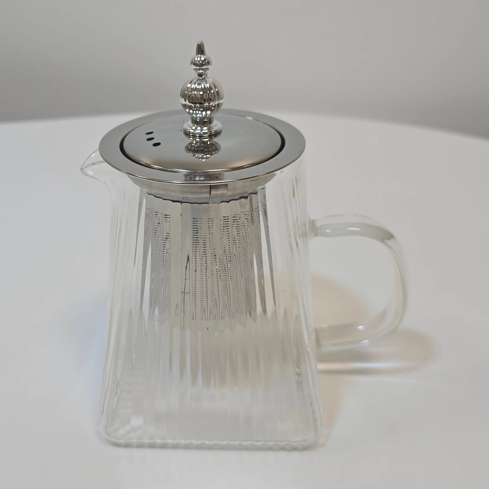 Théière argentée – 450 ml - Happymuzdeco