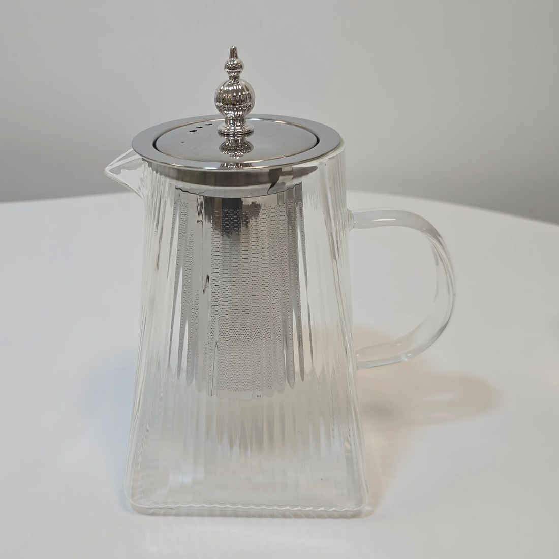 Théière argentée – 950 ml - Happymuzdeco