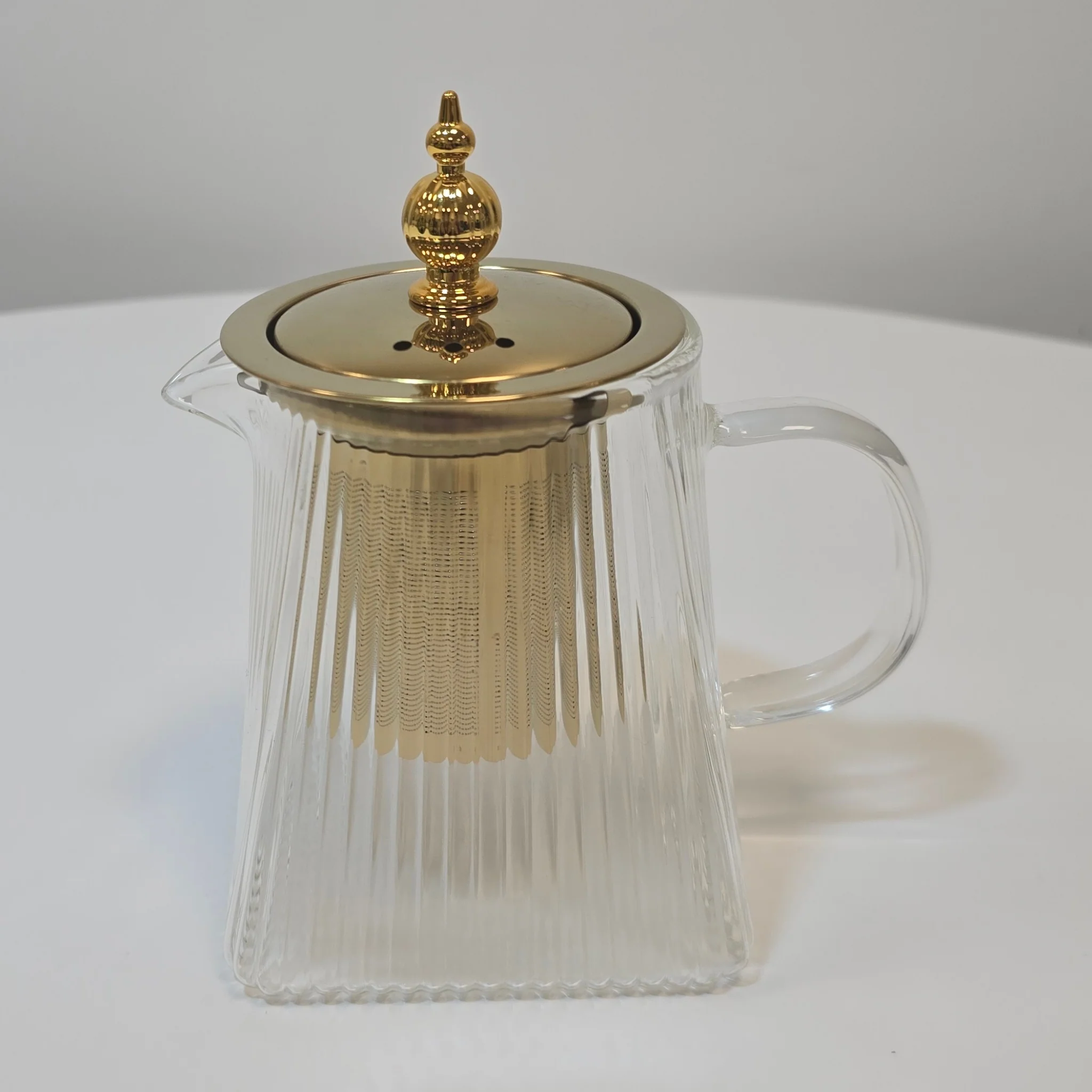 Théière dorée – 450 ml - Happymuzdeco