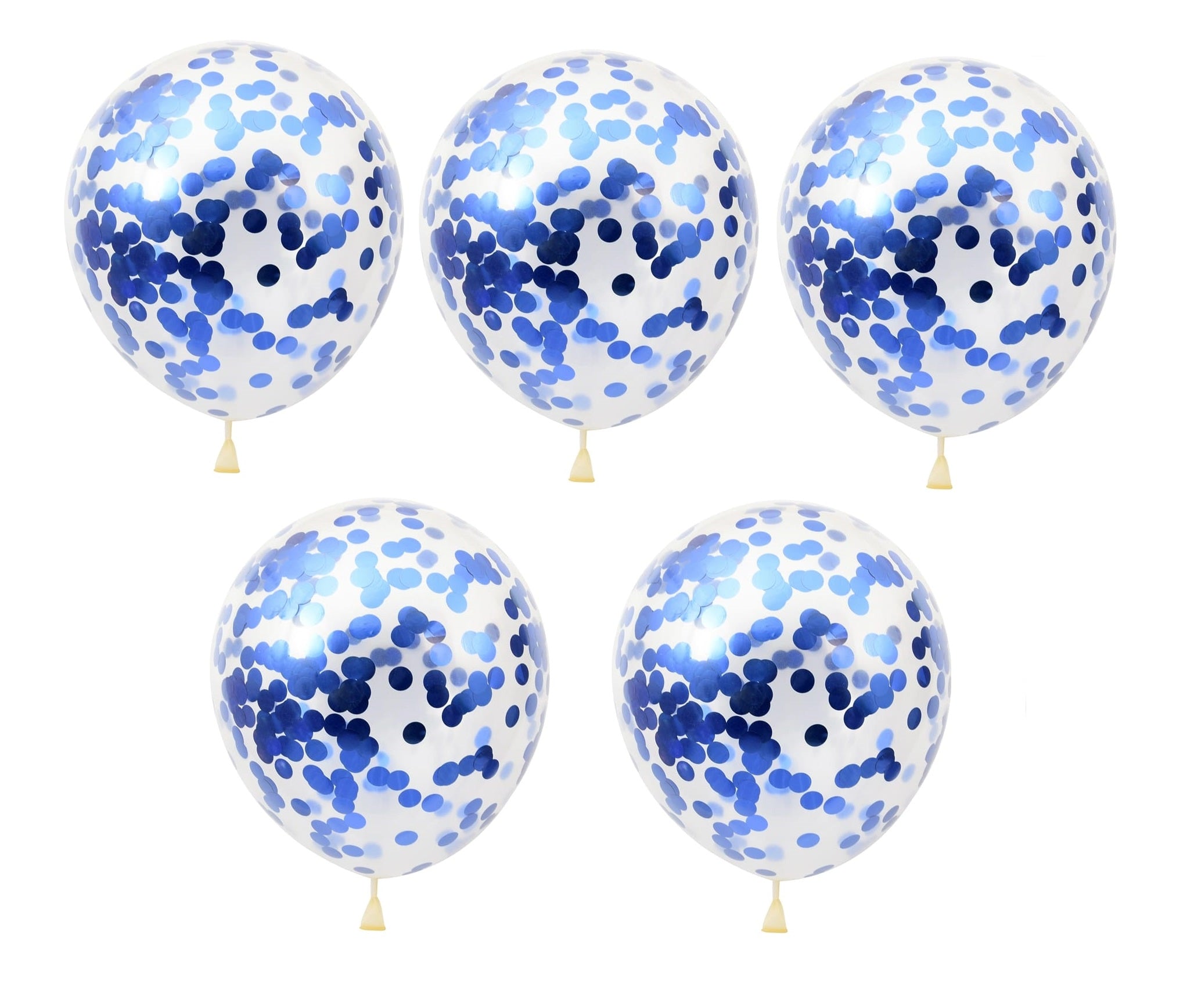 Ballons confettis x5 (bientôt disponible) - Happy Muz Deco