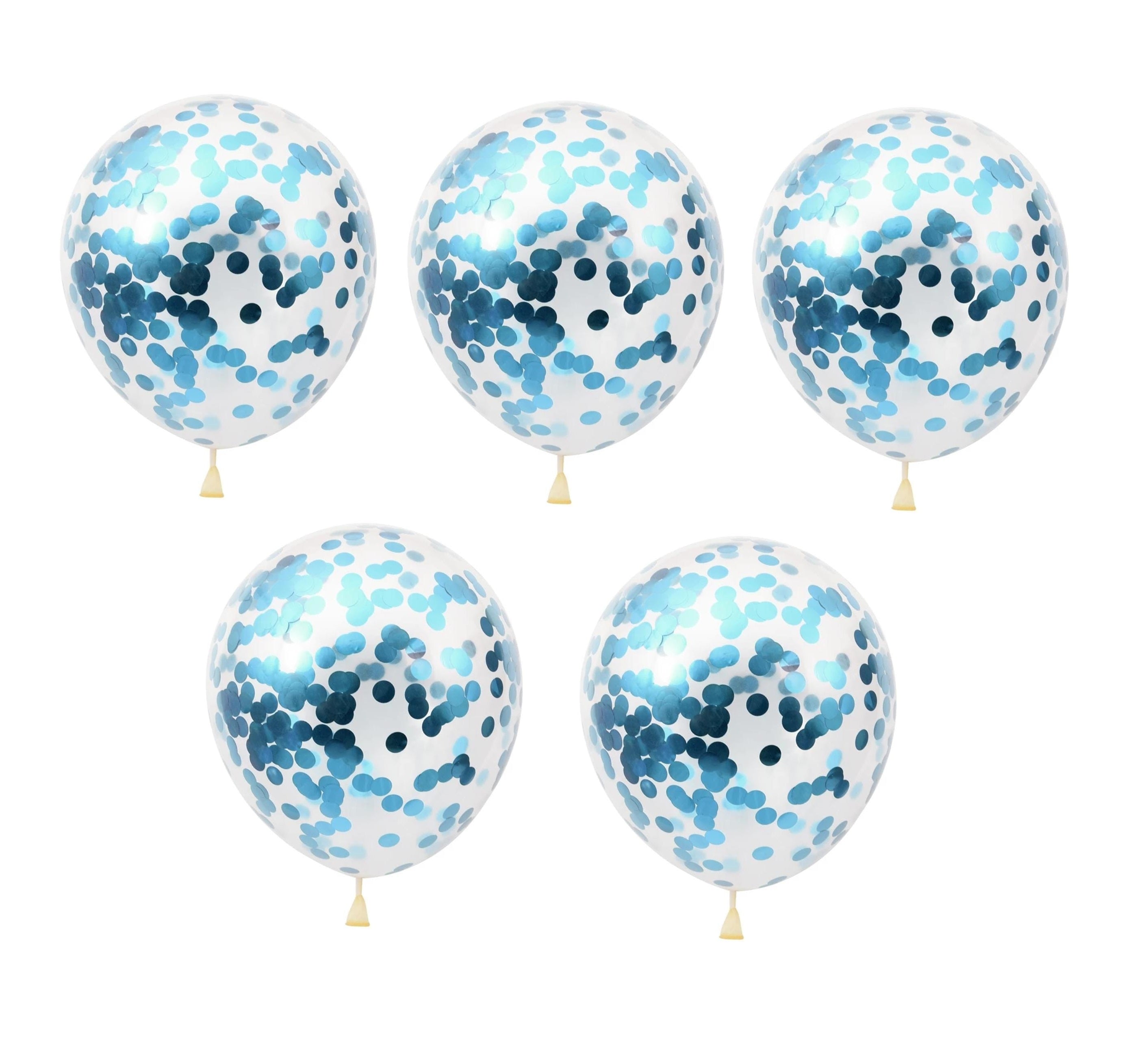 Ballons confettis x5 (bientôt disponible) - Happy Muz Deco