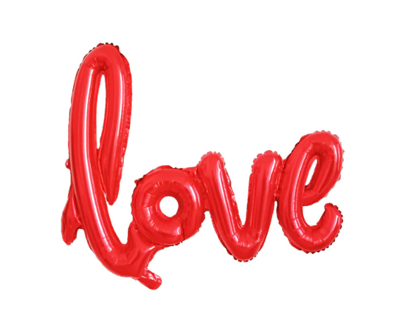 Ballon Love - Happy Muz Deco