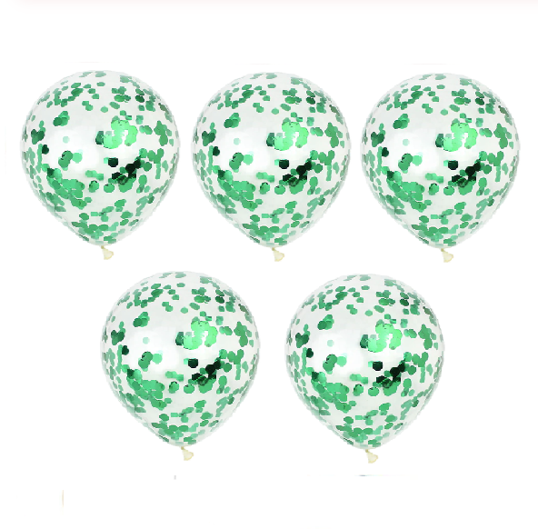 Ballons confettis x5 (bientôt disponible) - Happy Muz Deco