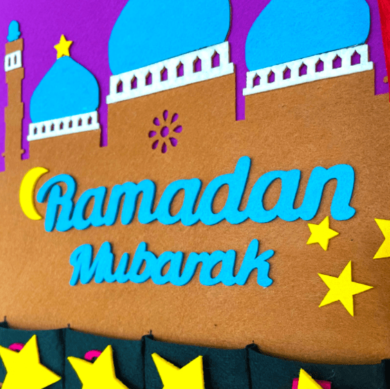 calendrier etoile du ramadan violet | Ramadan Calendar | Ramadan Quiz | Kids games