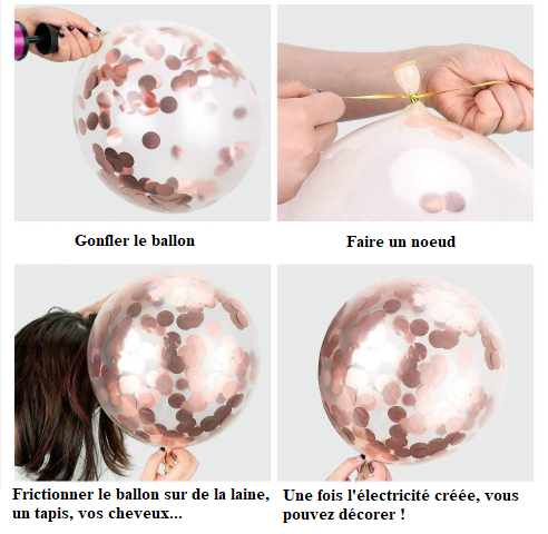 Kit arche à ballons rose et gold - Happy Muz Deco