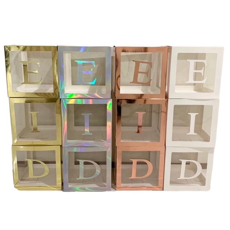 Cubes a ballons EID Argent C