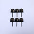 Cupcake topper Kaaba - Noir et Doré - Happy Muz Deco