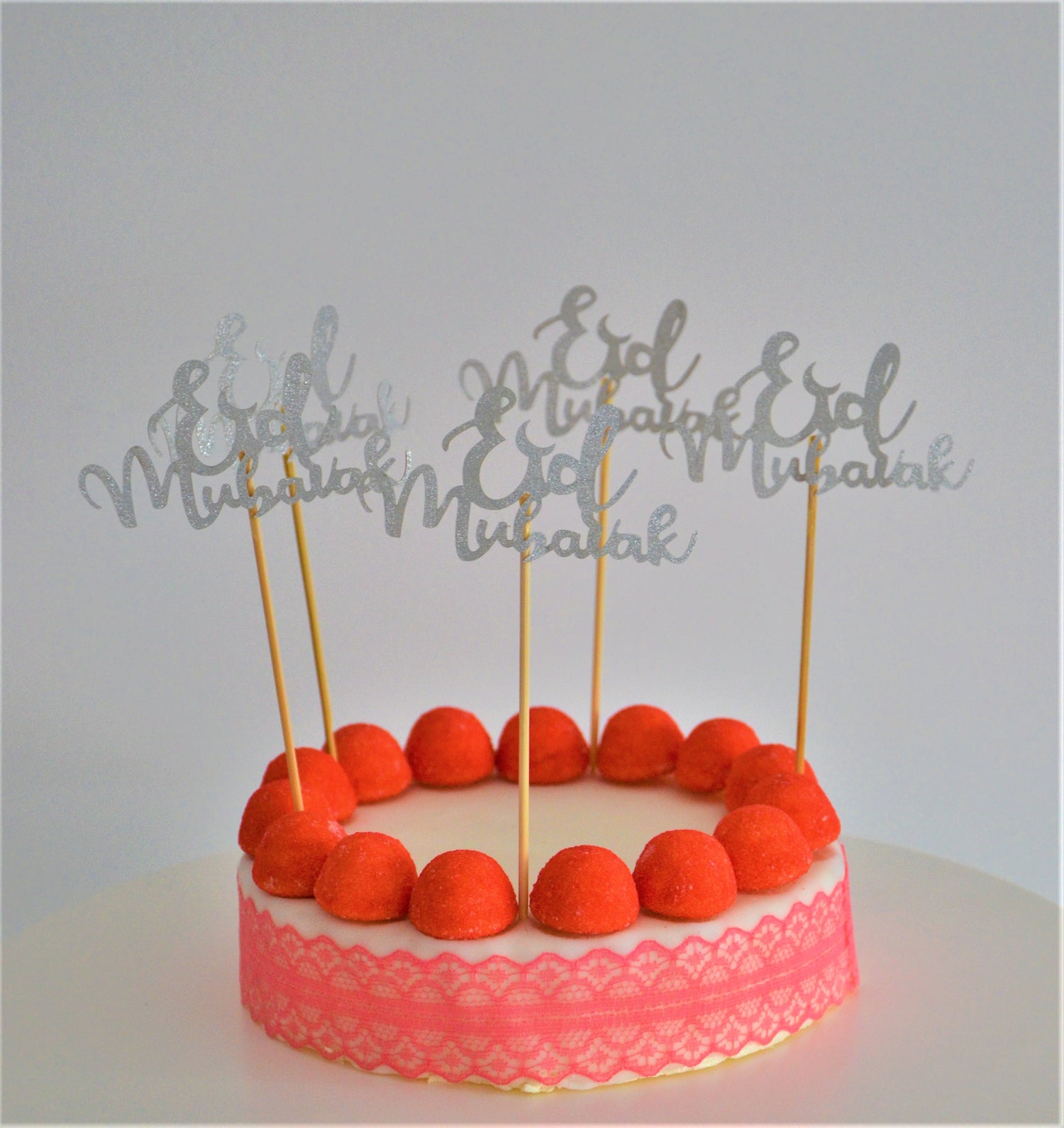 Pic à gateau Eid Mubarak - Happy Muz Deco