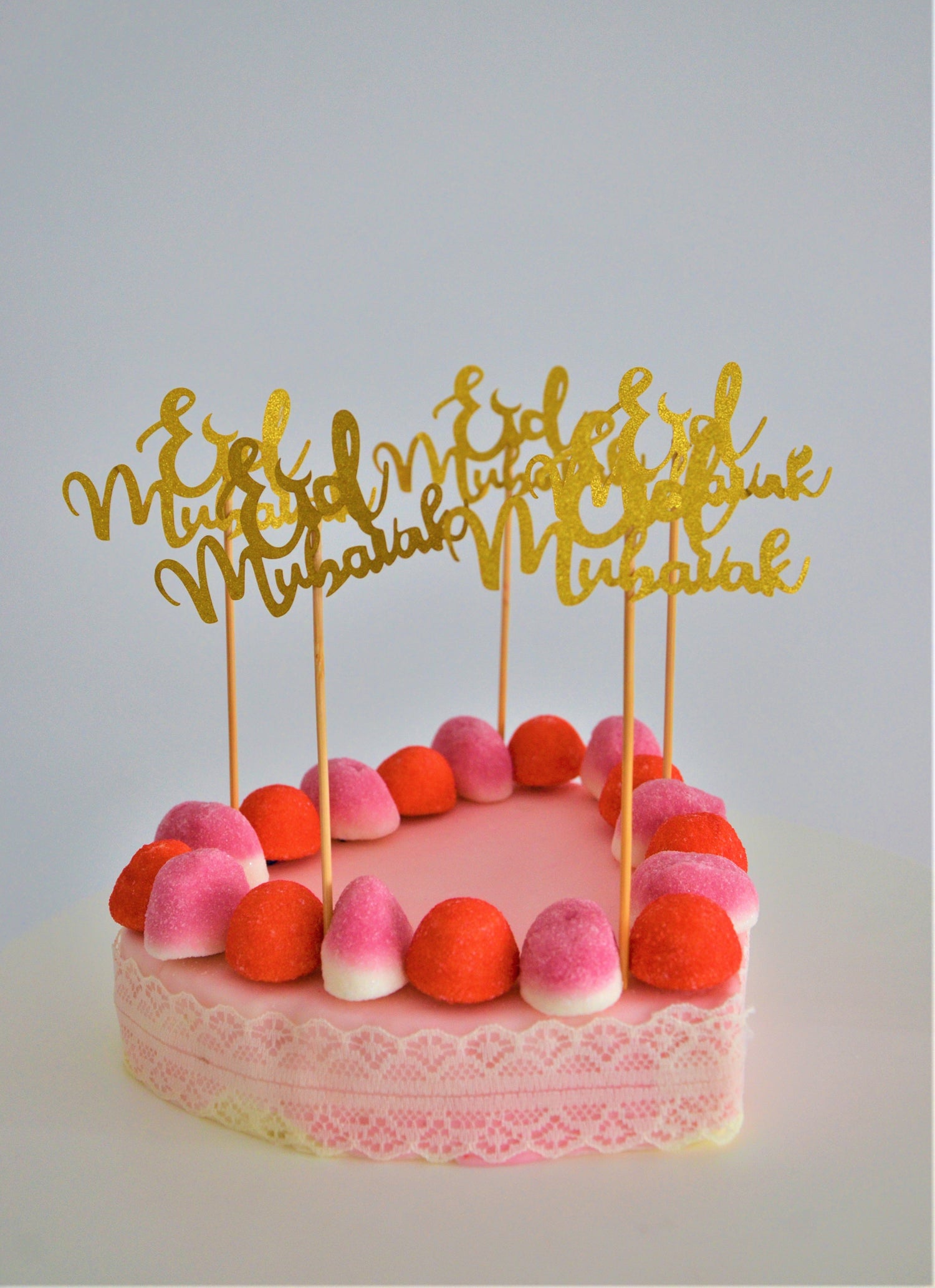 Pic à gateau Eid Mubarak - Happy Muz Deco