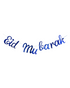 Banderole brillante Eid Mubarak - Bleu - Happy Muz Deco