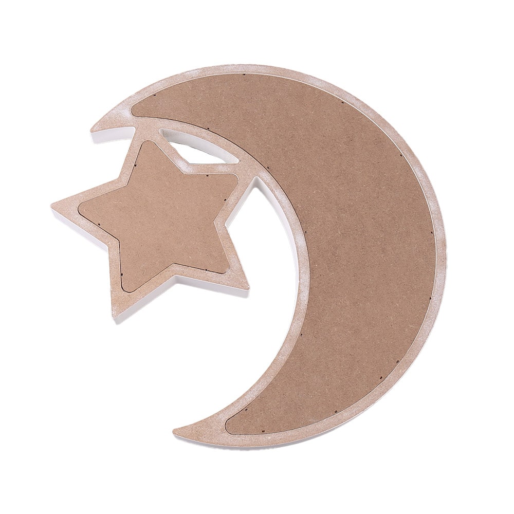 plateau bois deco decoration eid mubarak ramadan 2022