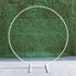 Structure arche a ballons en cercle Blanc A - Happy Muz Deco