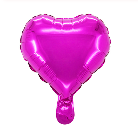 Ballon Coeur x1 - Happy Muz Deco