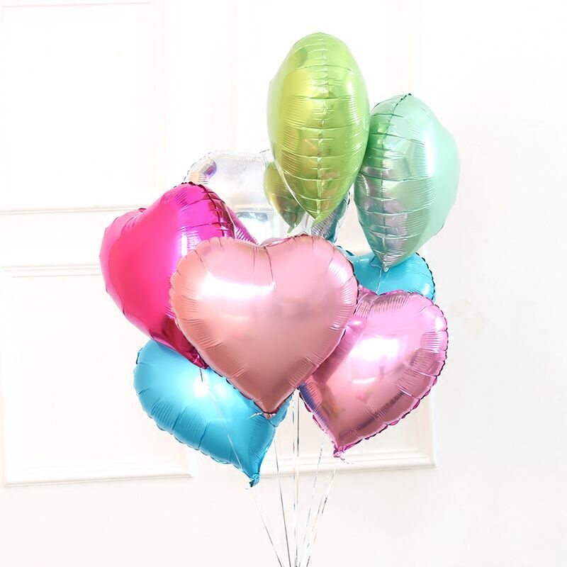 Ballon Coeur x1 - Happy Muz Deco