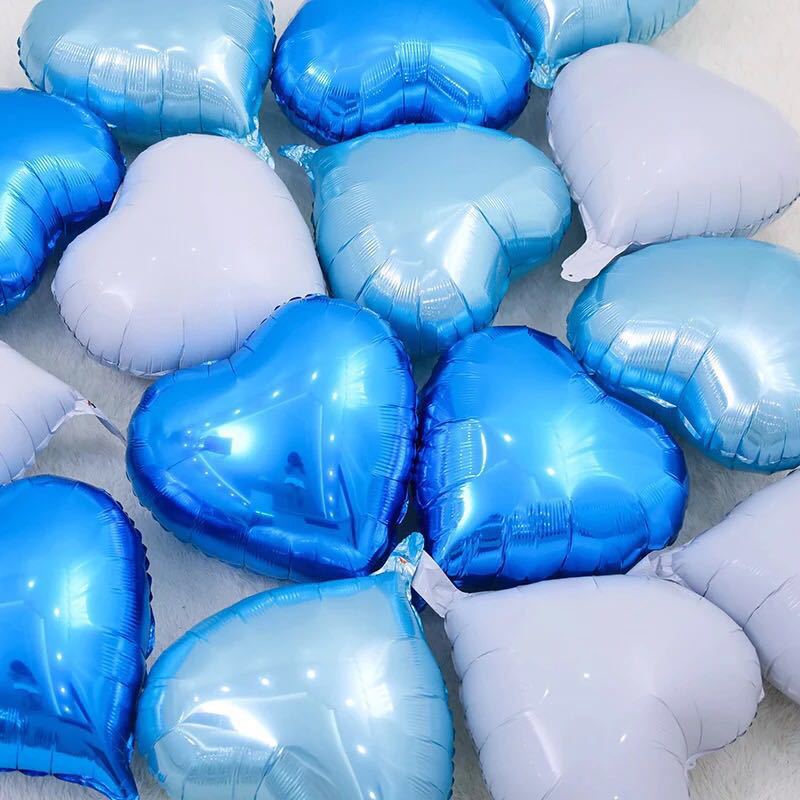 Ballon Coeur x1 - Happy Muz Deco