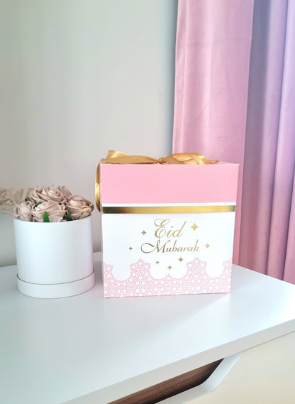 Eid Mubarak Gift Box - Pink