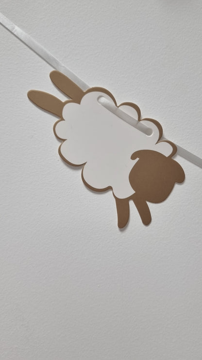 Banderole en forme de Mouton pour Eid el Adha