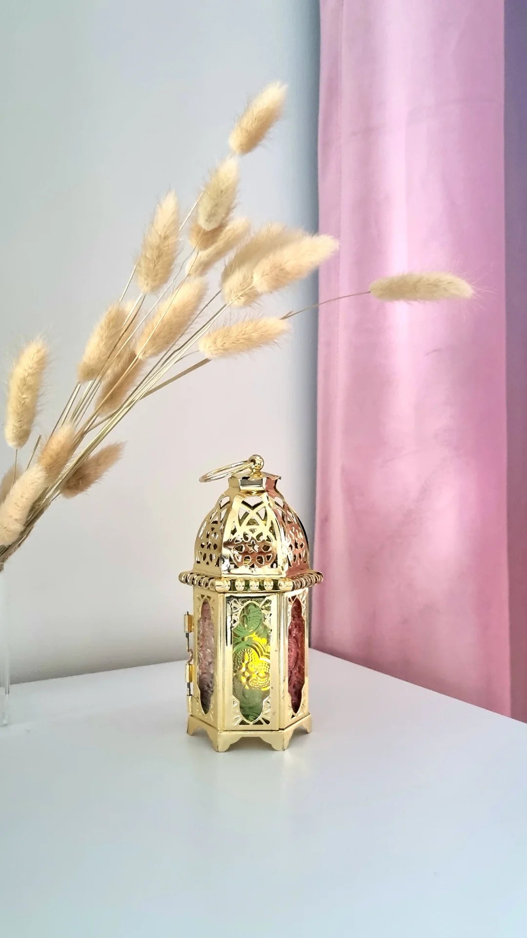 Lanterne décorative - Doré