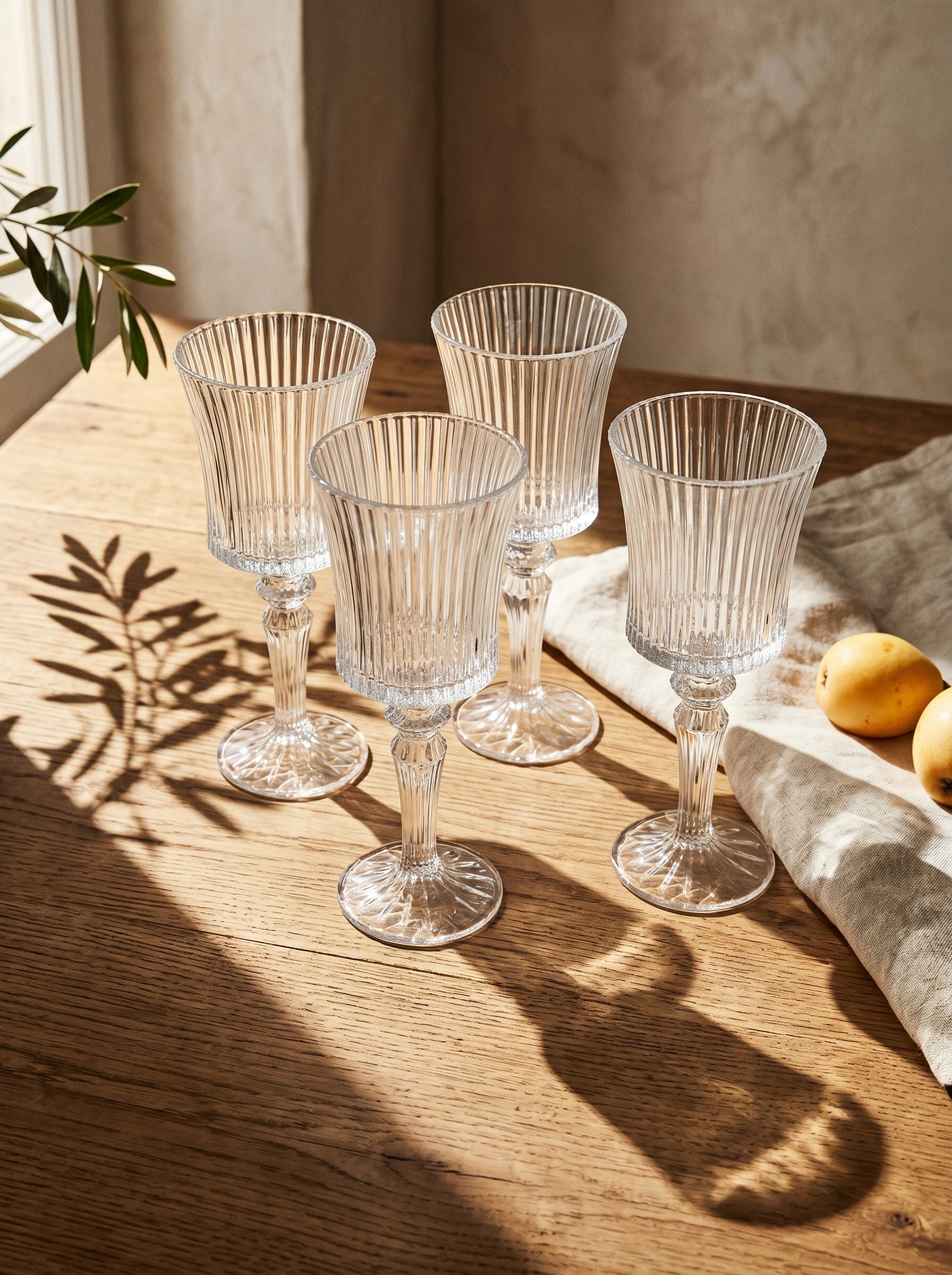 Lot de 6 Verres à pieds Lines élegance