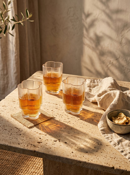 Lot de 6 petits verres Trèfle