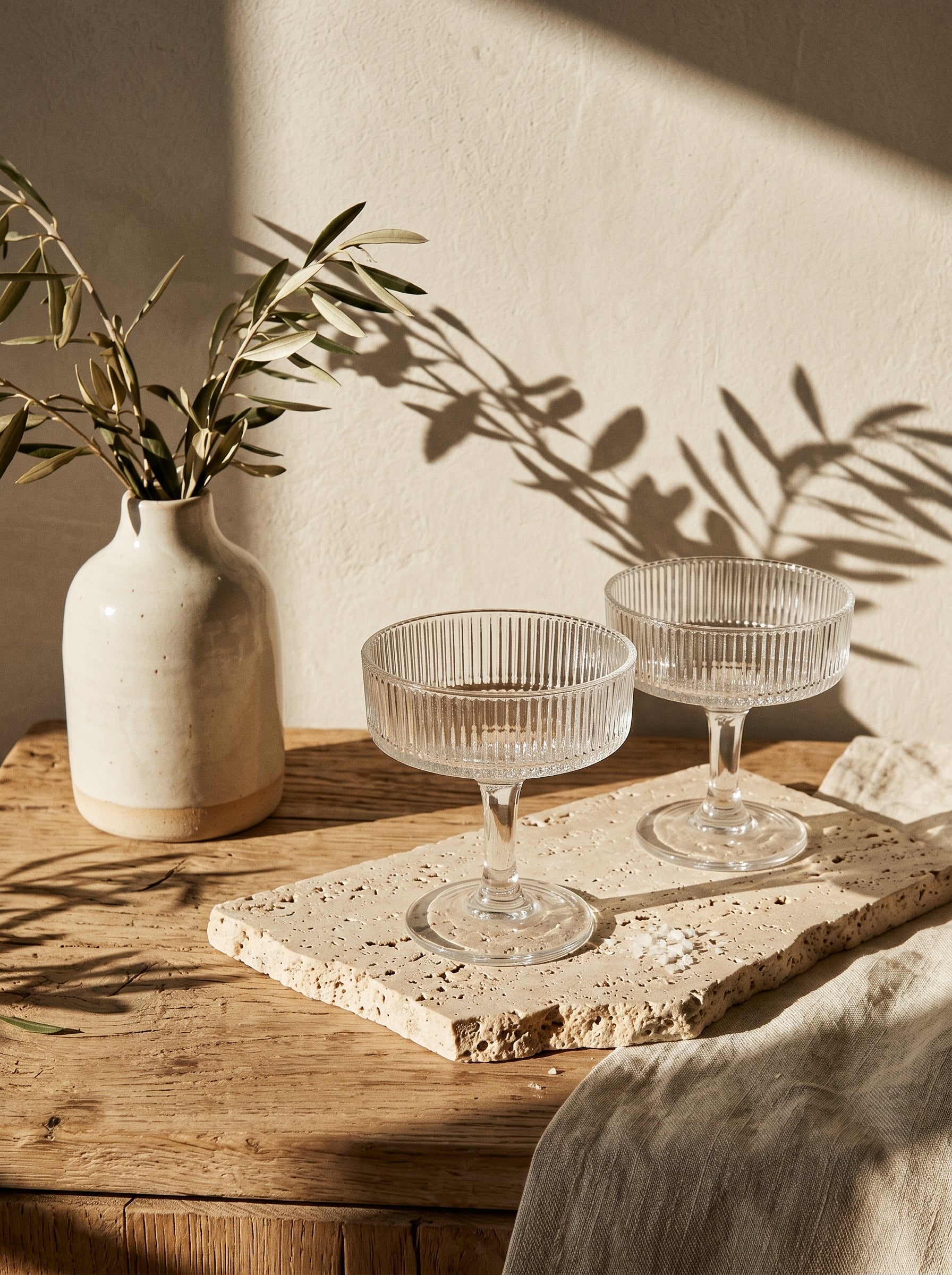 Lot de 6 verres à cocktail Lines