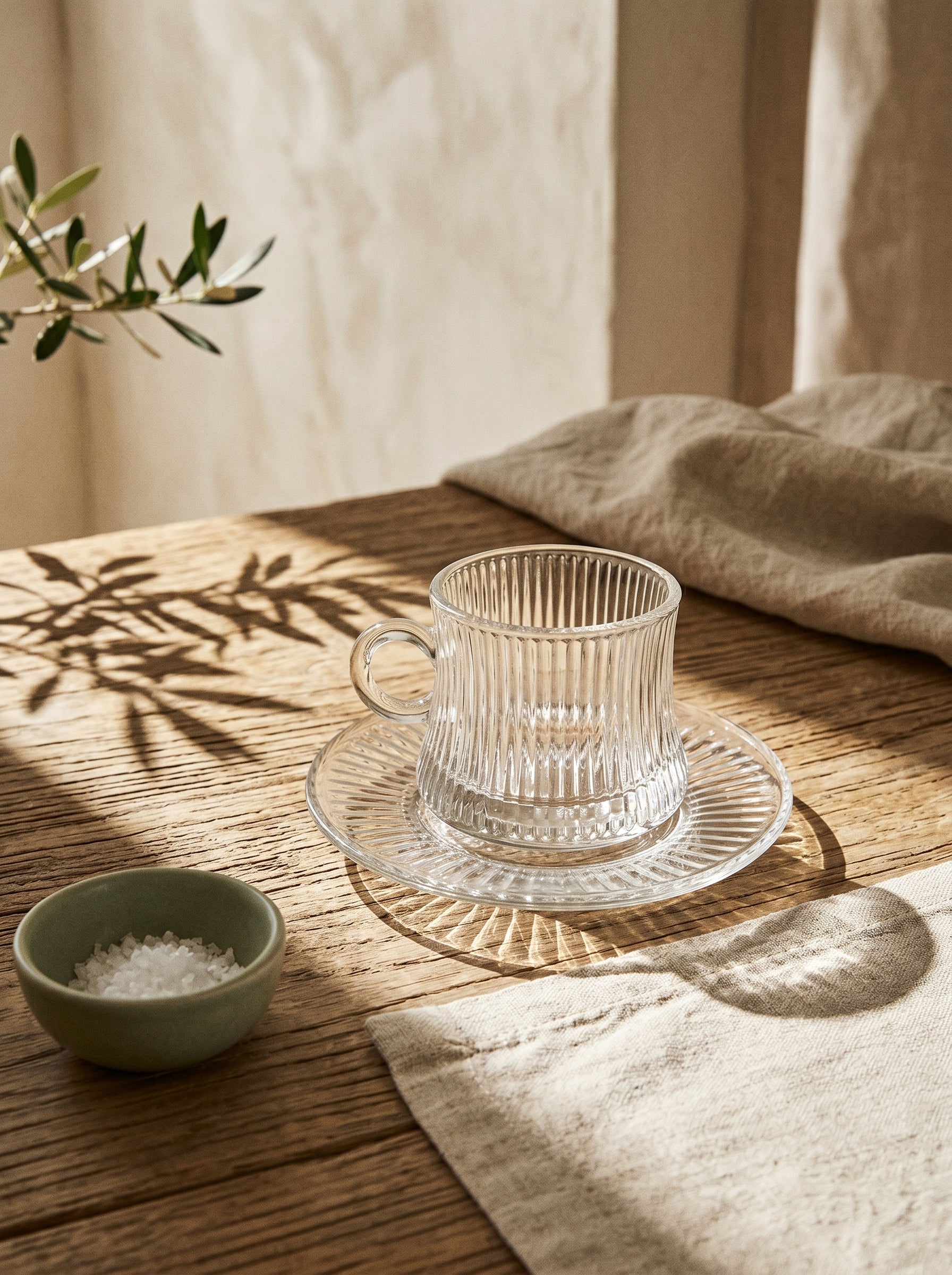 Service à Thé et Café - Lot de 6 Verres