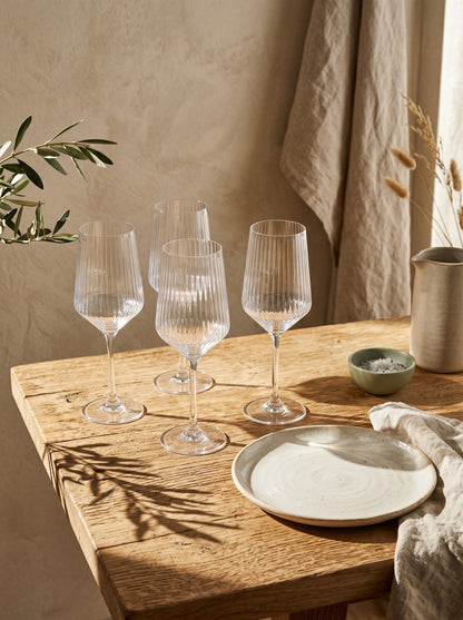 Lot de 6 Verres à pied Lines