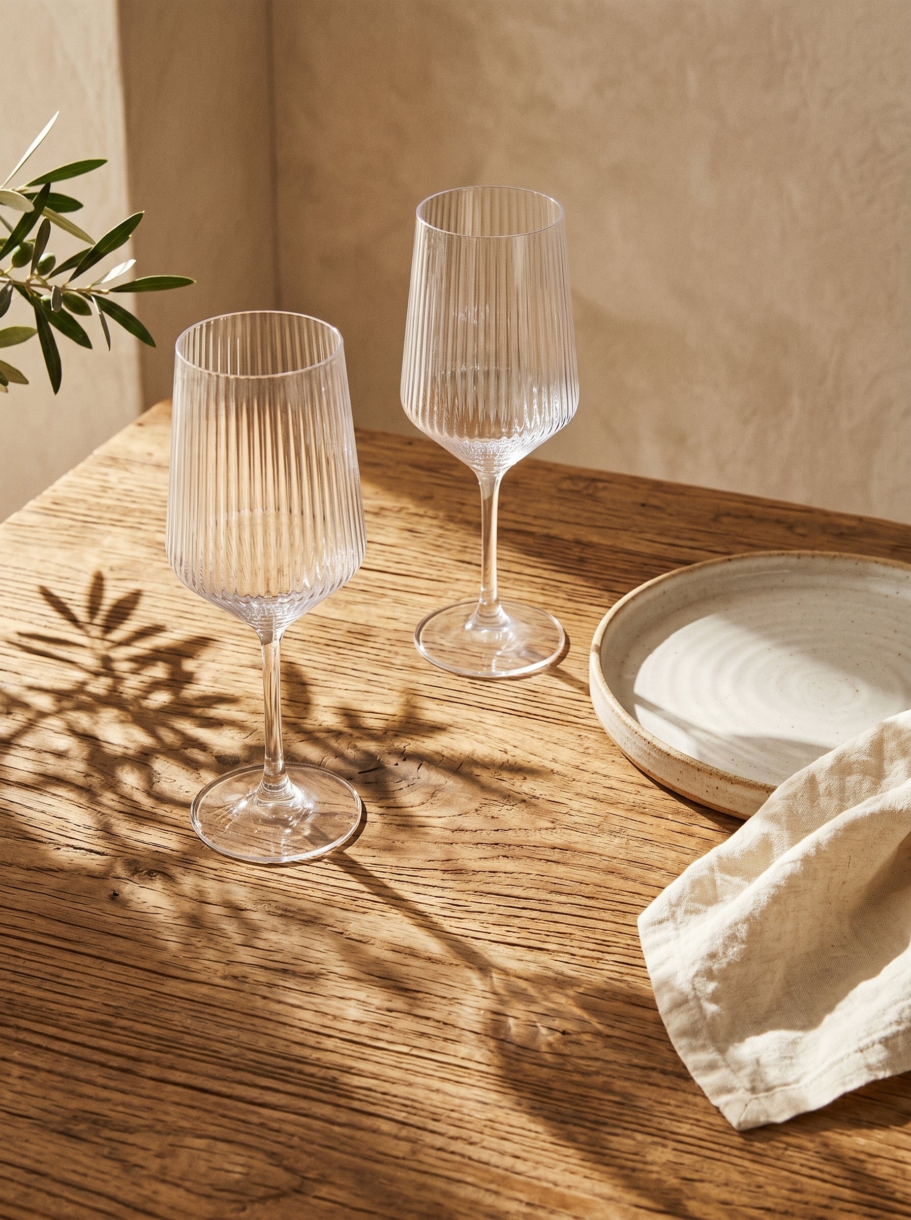 Lot de 6 Verres à pied Lines
