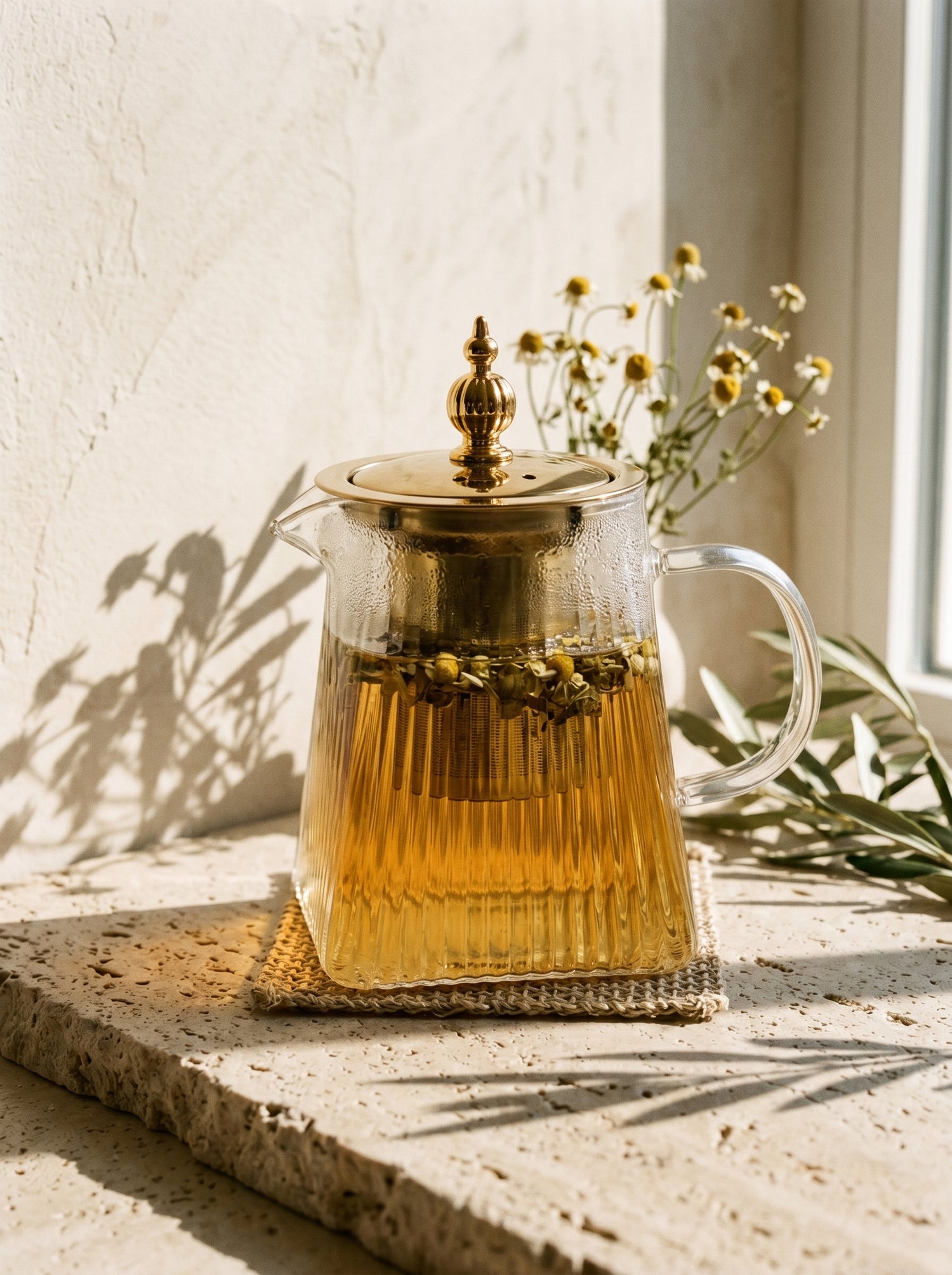 Théière dorée – 450 ml