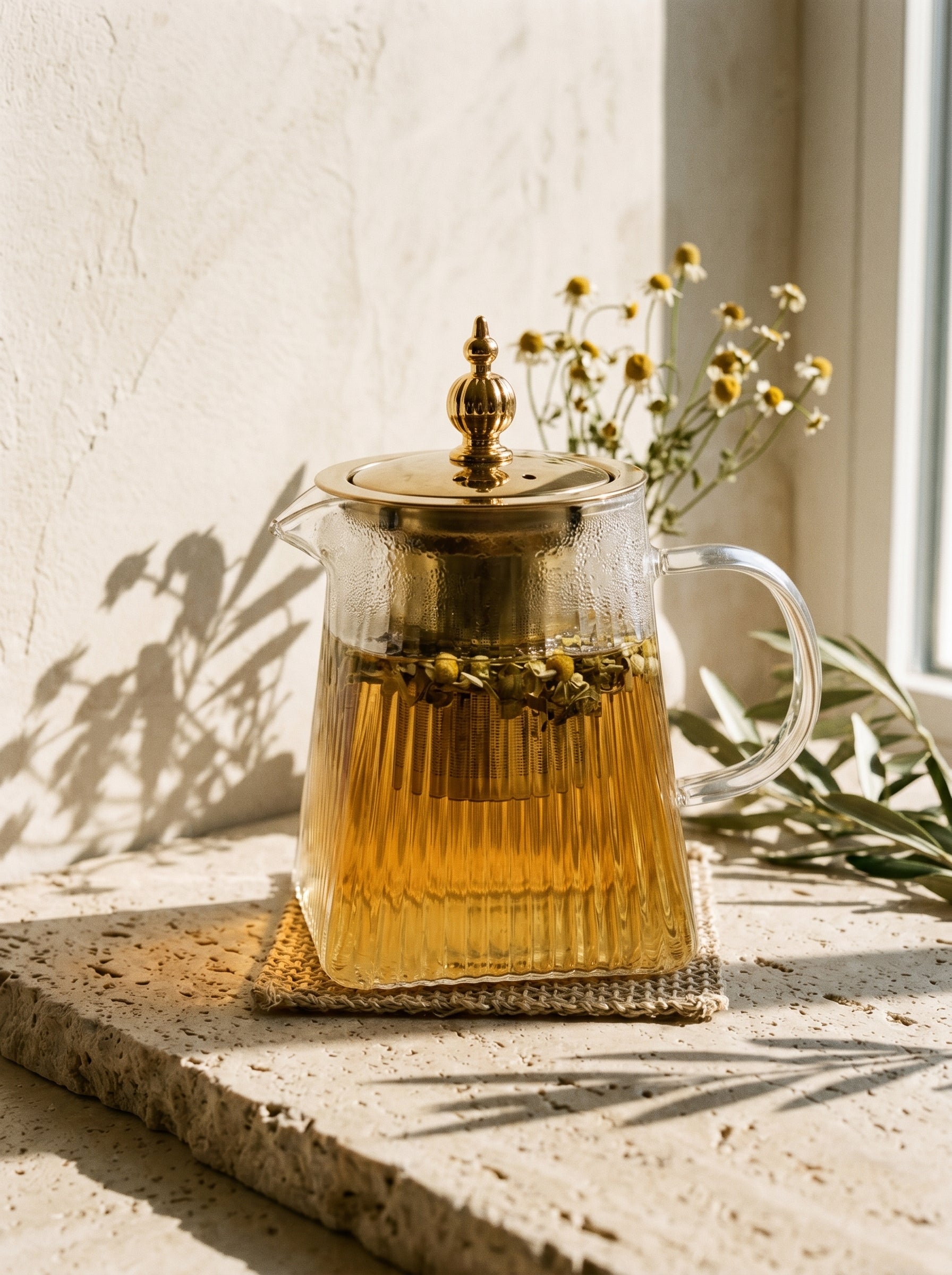 Théière dorée – 450 ml
