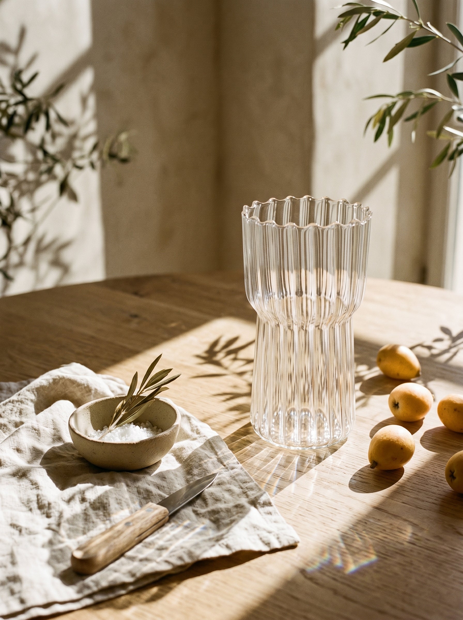 Tasse en verre design