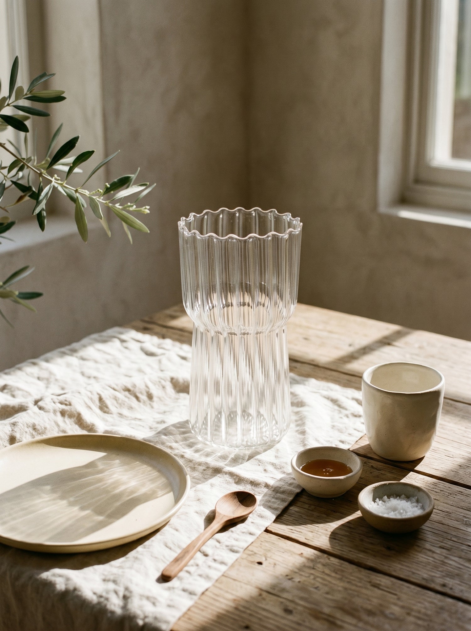 Tasse en verre design