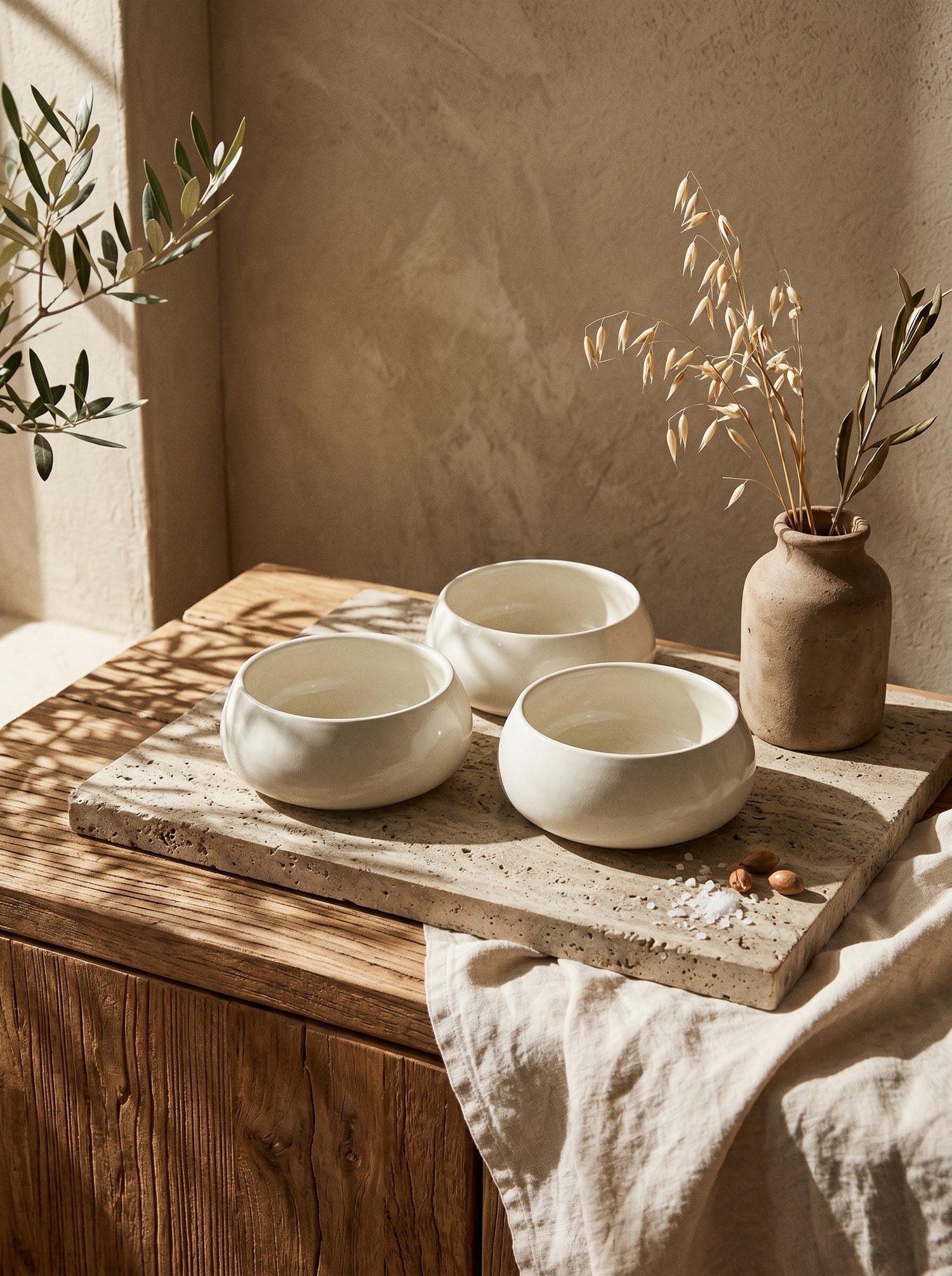 Lot de 3 bols Chubby – Bols design pour apéritif