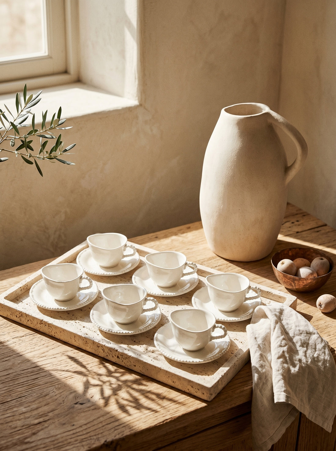 Service à café Pearl Coffee – Tasses 120 ml