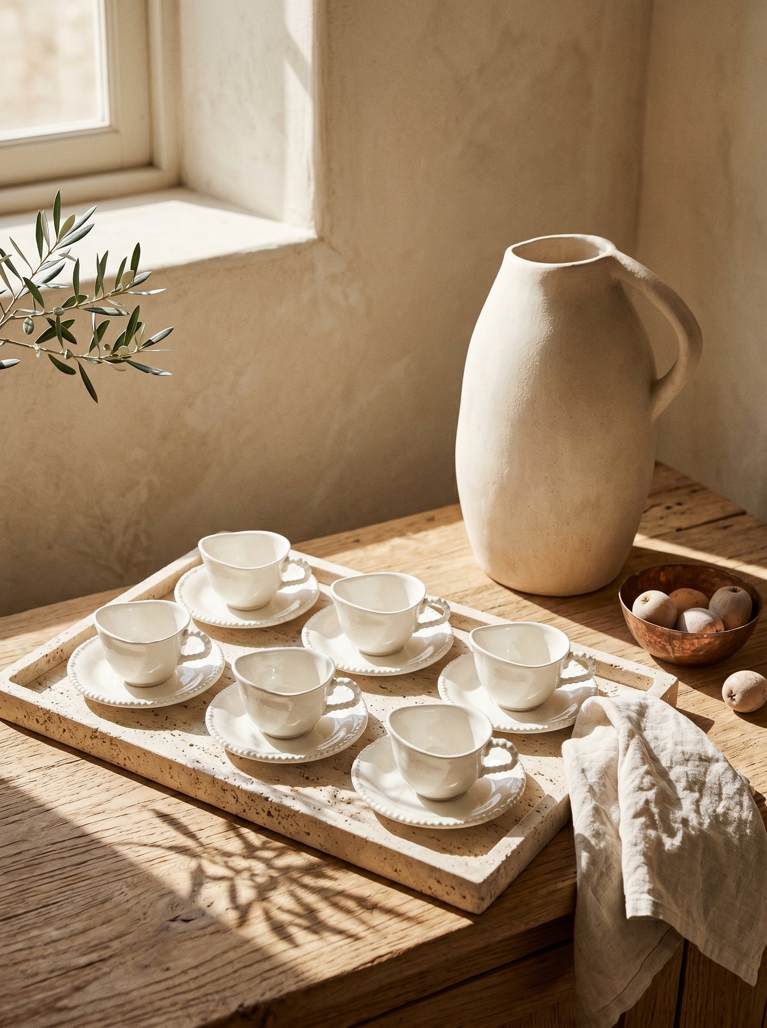 Service à café Pearl Coffee – Tasses 120 ml