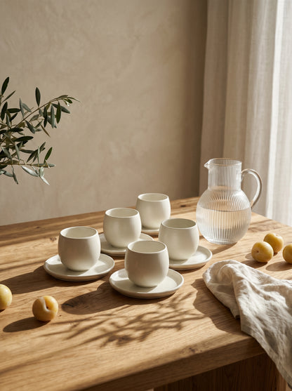 Service à café Egg – Tasses 120 ml